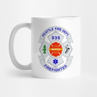 STATION 19 - BEN WARREN - BADGE Mug